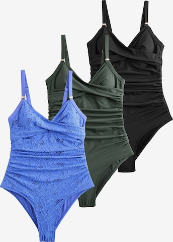 Next Shaping Swimsuit in Mixed colors: front