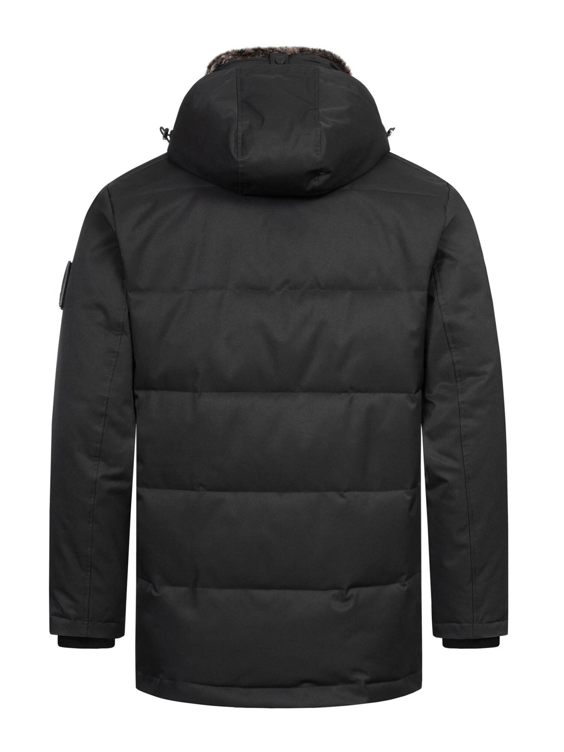 Alessandro Salvarini Winter jacket 'AS456' in Black