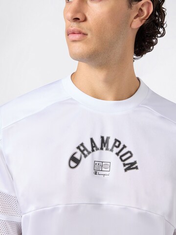 balta Champion Authentic Athletic Apparel Marškinėliai