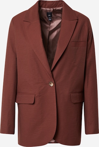 River Island Blazer in Brown: front