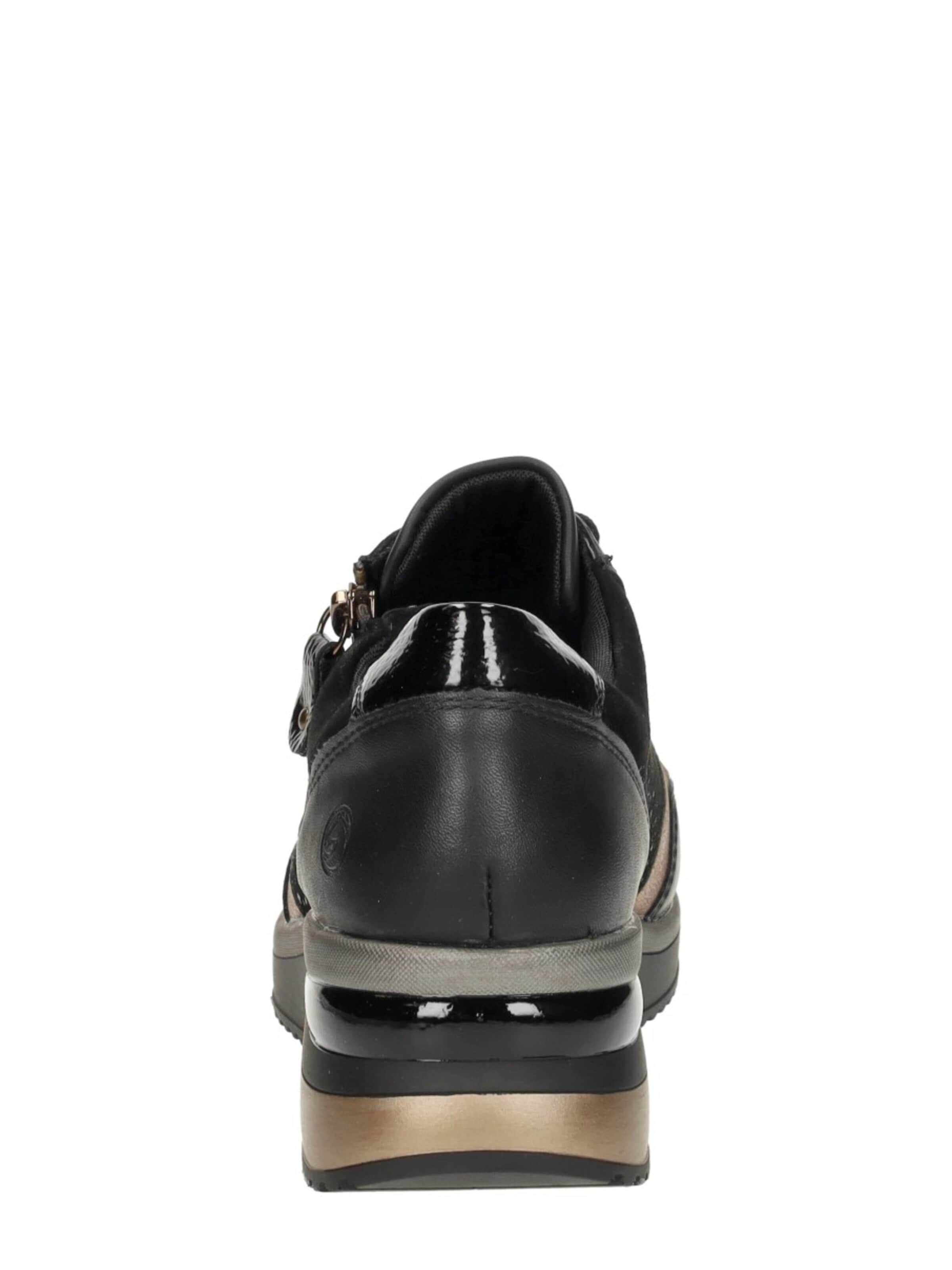 REMONTE Lace-up shoe 'Veterschoenen Laag' in Black