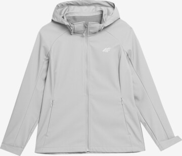 4F Outdoorjacke in Grau: predná strana