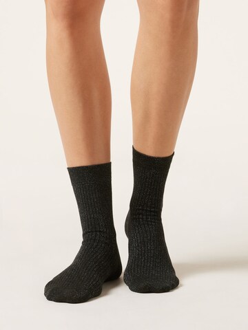 CALZEDONIA Socken in Schwarz
