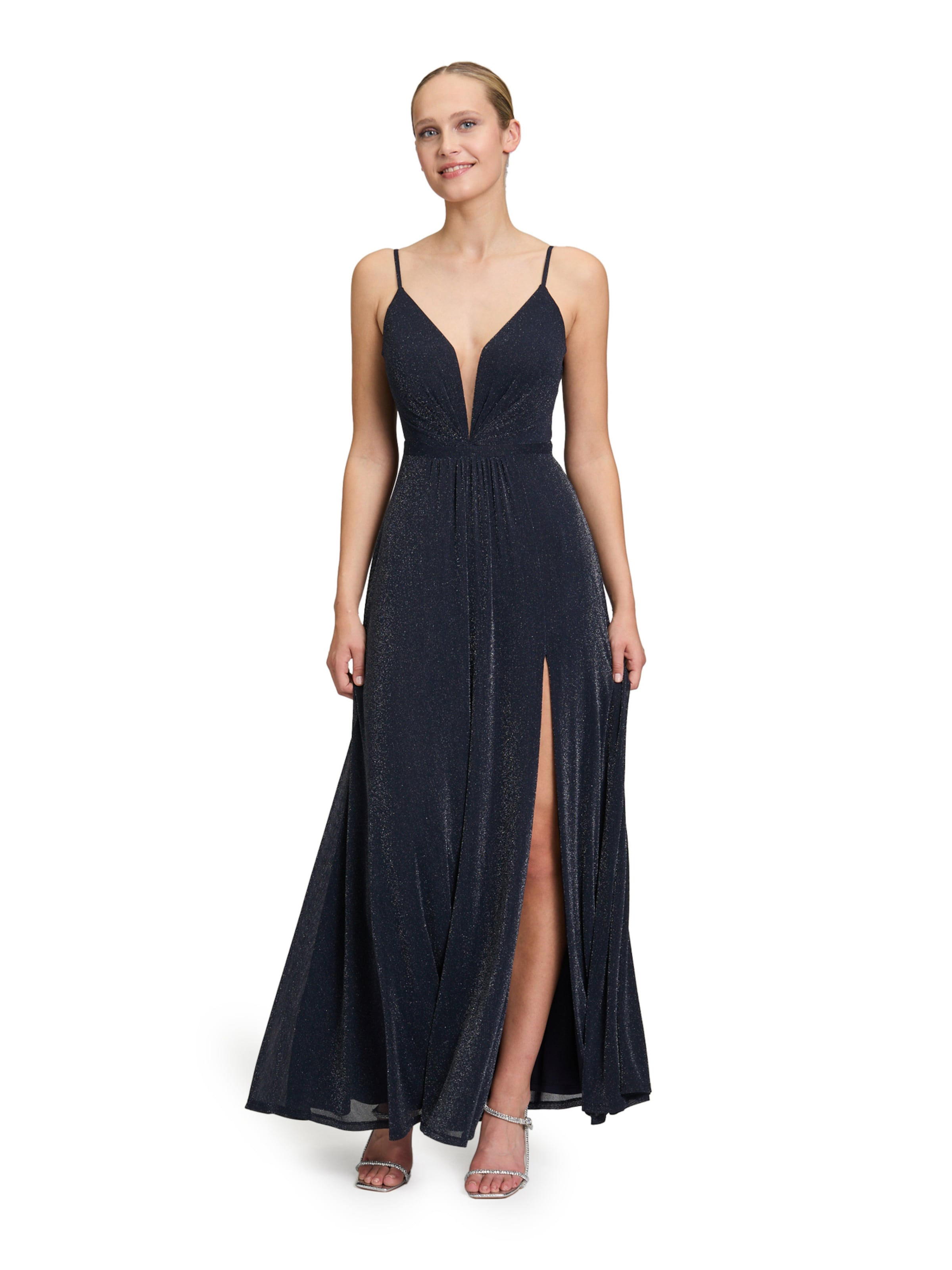 Vera Mont Evening Dress in Blue: front