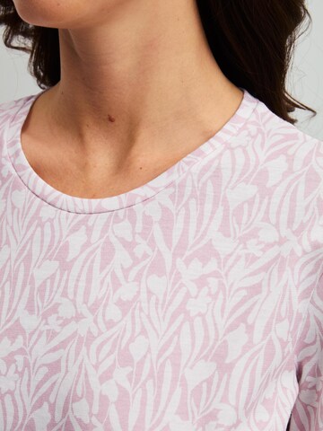 Camicia da notte 'Blooming Nights' di CALIDA in lilla
