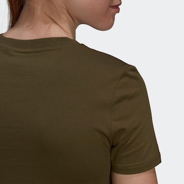 ADIDAS TERREX Skinny Funkcionalna majica | zelena barva
