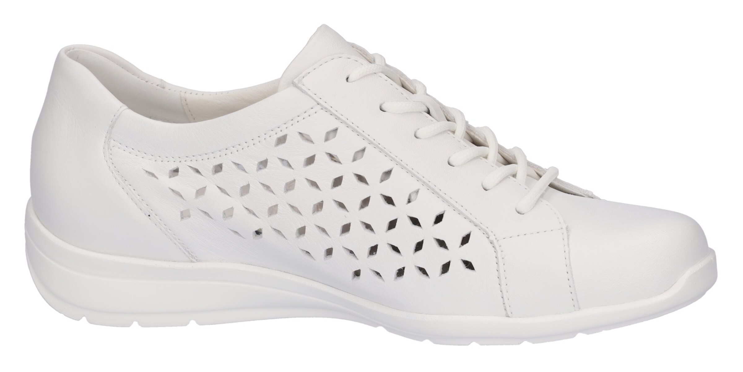 WALDLÄUFER Schnürschuh in Weiß