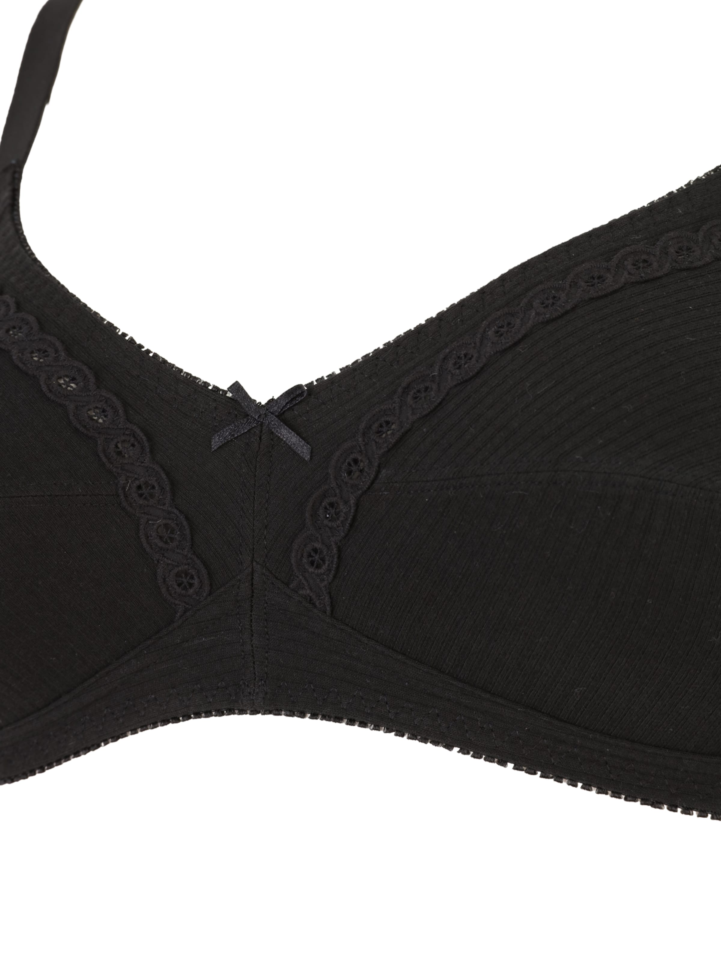 NATURANA Bustier Nedrček | črna barva