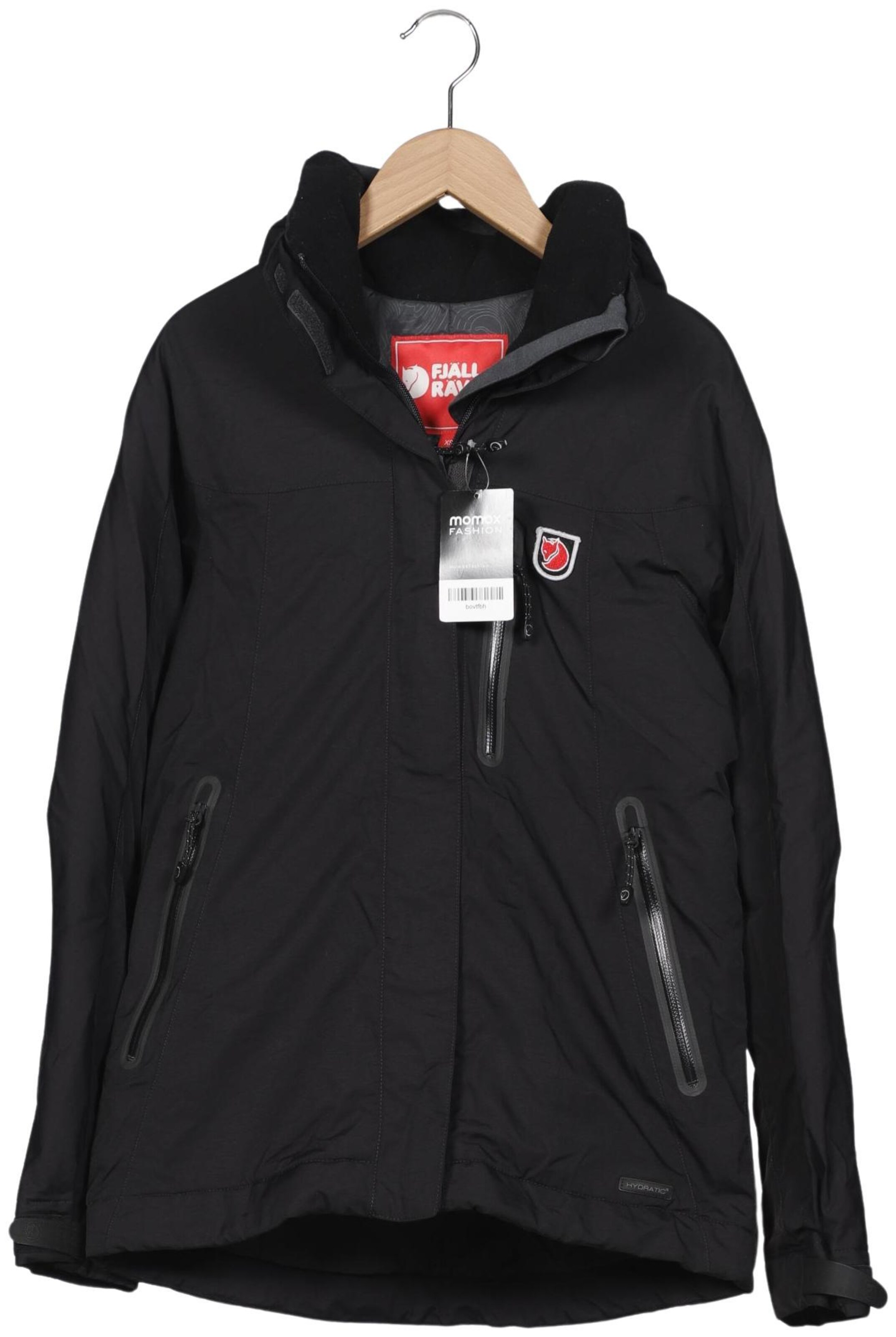 Fjällräven Jacket & Coat in XS in Black: front
