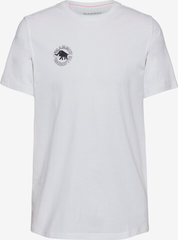 MAMMUT Shirt 'Seile' in Weiß: predná strana