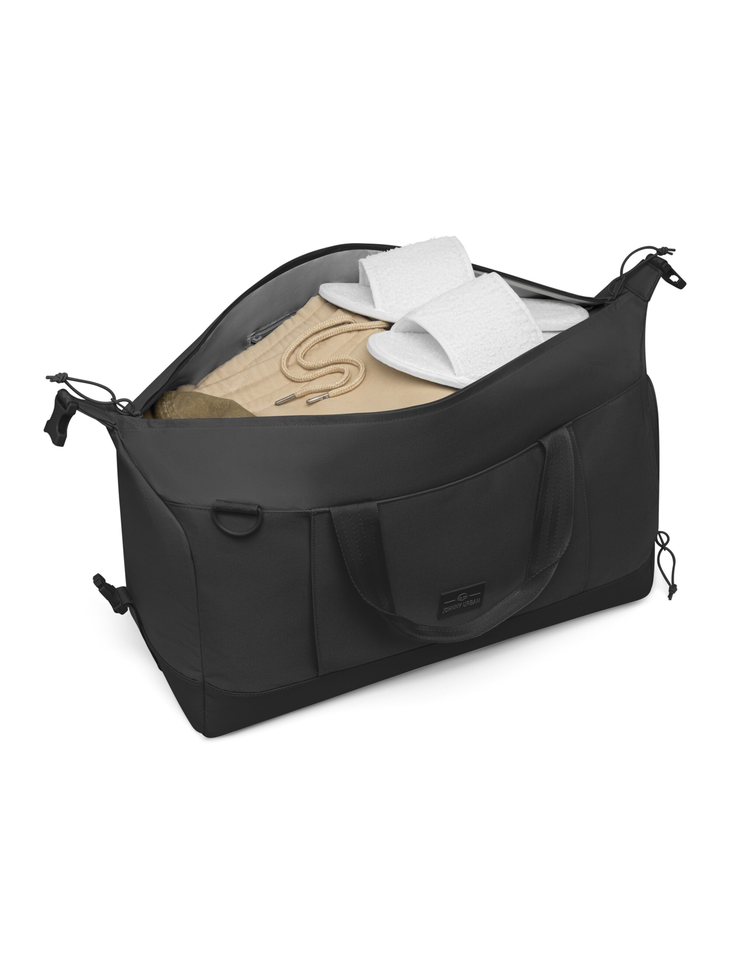 Johnny Urban Weekendväska 'Milan' i svart