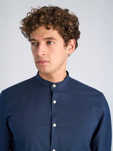 Regular fit Camicia di Lindbergh in blu