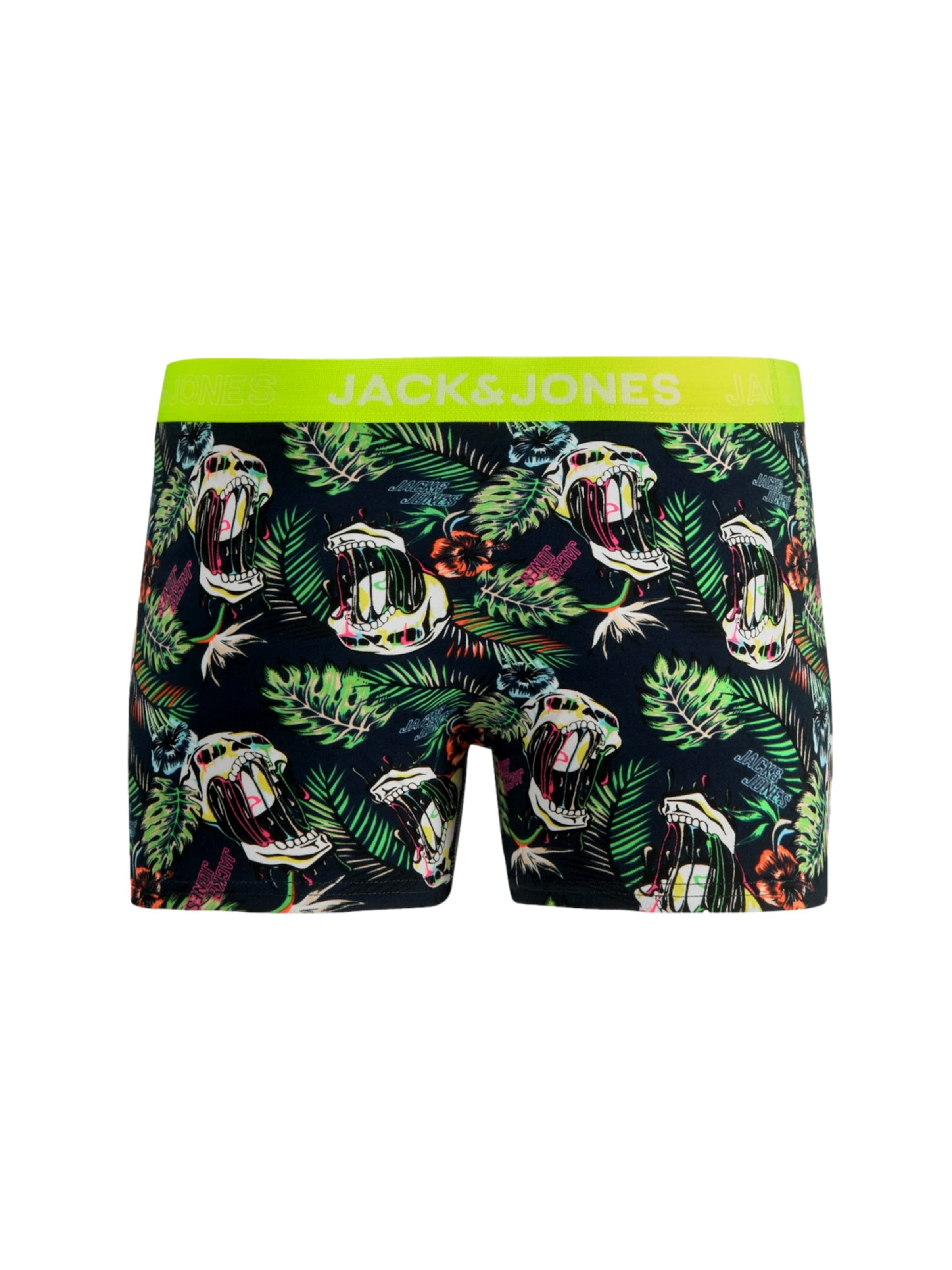 JACK & JONES - Boxers 'JACMelting Skull' em azul