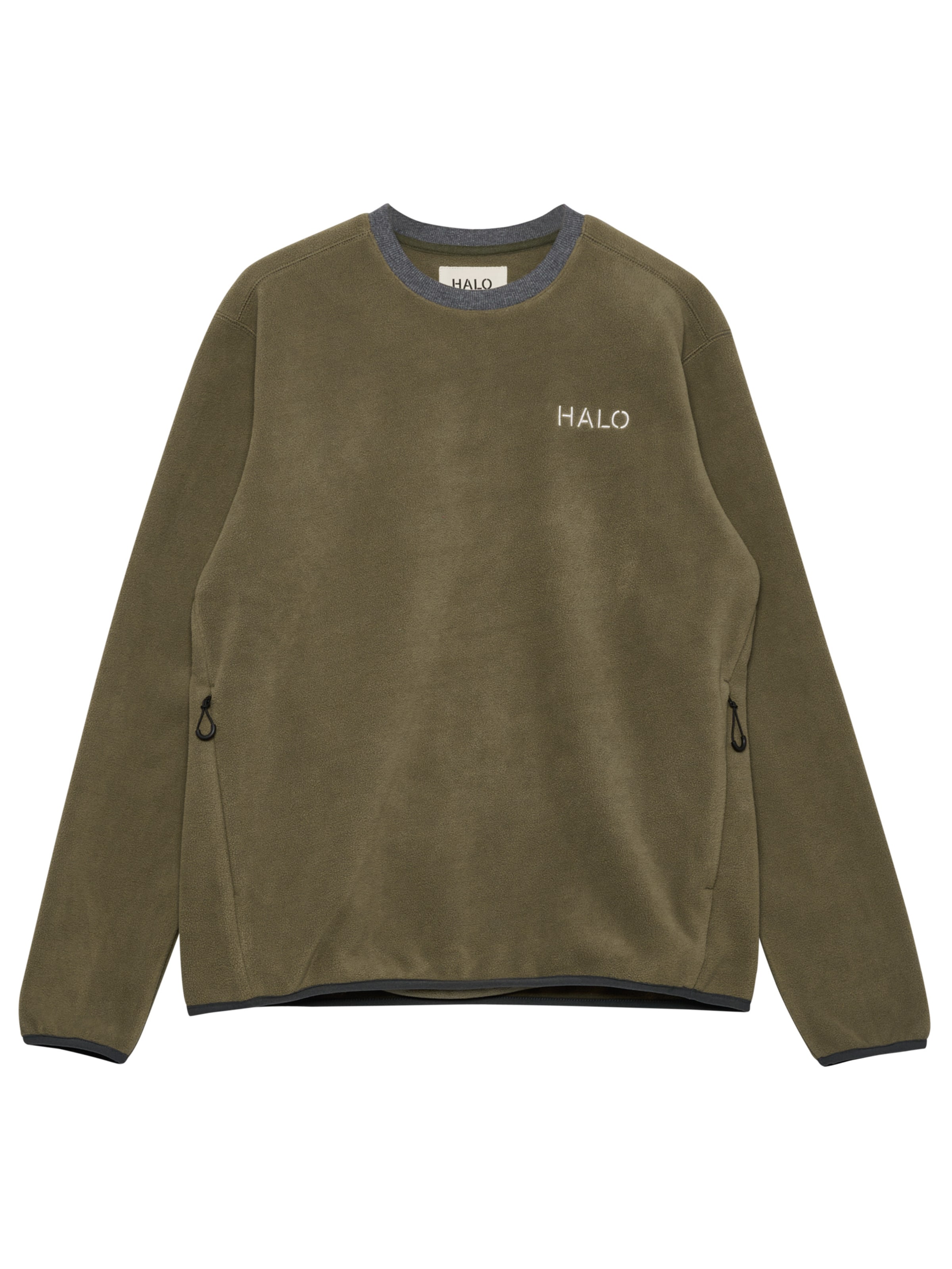 HALO Sweatshirt in Bruin: voorkant
