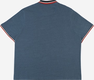 T-Shirt 'Paulos' Jack & Jones Plus en bleu