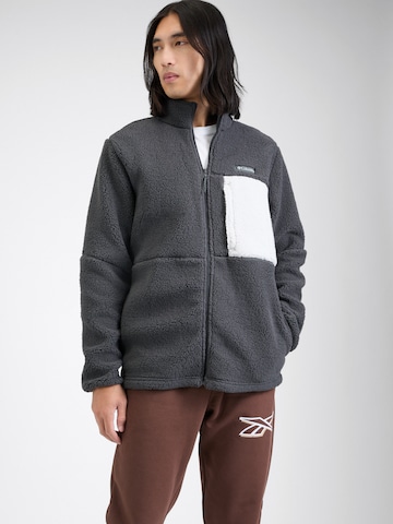 Coupe regular Veste en polaire fonctionnelle 'Mountainside' COLUMBIA en noir : devant