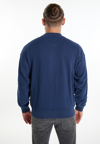 DreiMaster Vintage Zip-Up Hoodie in Blue