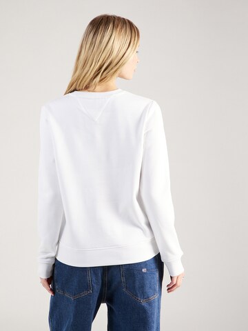 Sweat-shirt Tommy Jeans en blanc