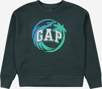 GAP Sweatshirt 'FRAN' in Groen: voorkant