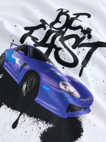 Next Shirts 'Fast and Furious' i hvid