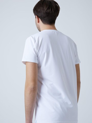 SPORTKIND Performance shirt 'Crew Neck' in White