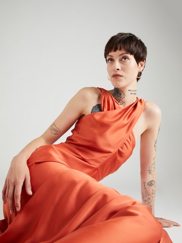 SWING Evening Dress in Orange