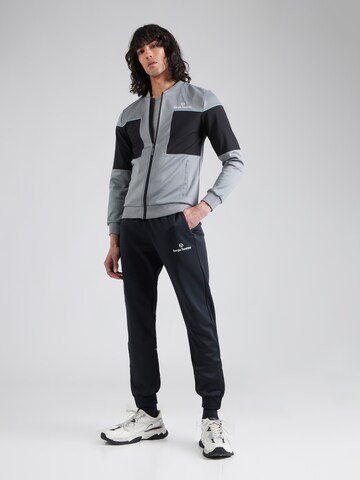 Sergio Tacchini - Fato de treino 'LANCIO' em preto: frente