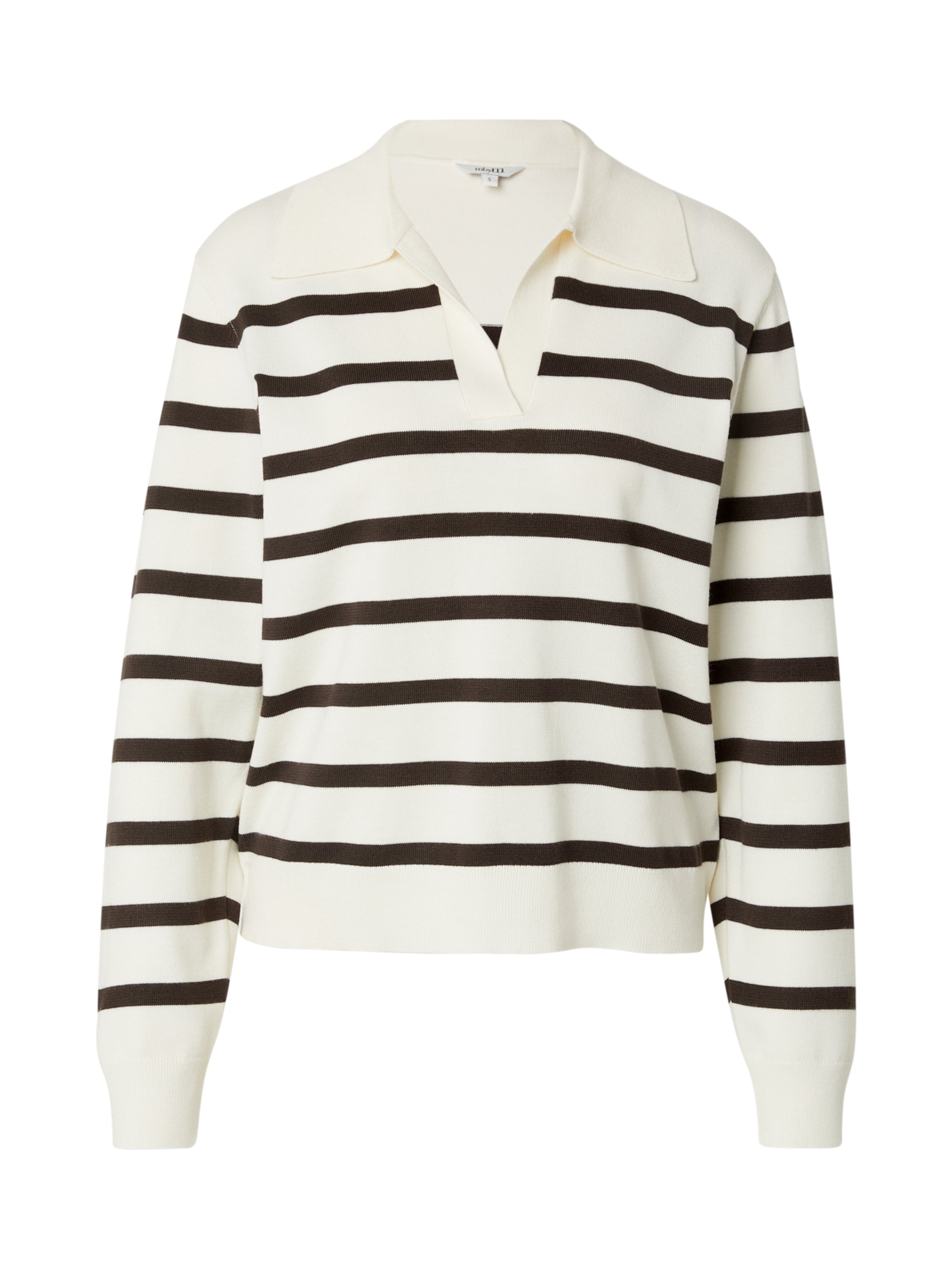 mbym Trui &#x27;Sika&#x27; in Wit: voorkant