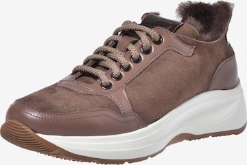 BALDININI Lace-up shoe in Grey: front