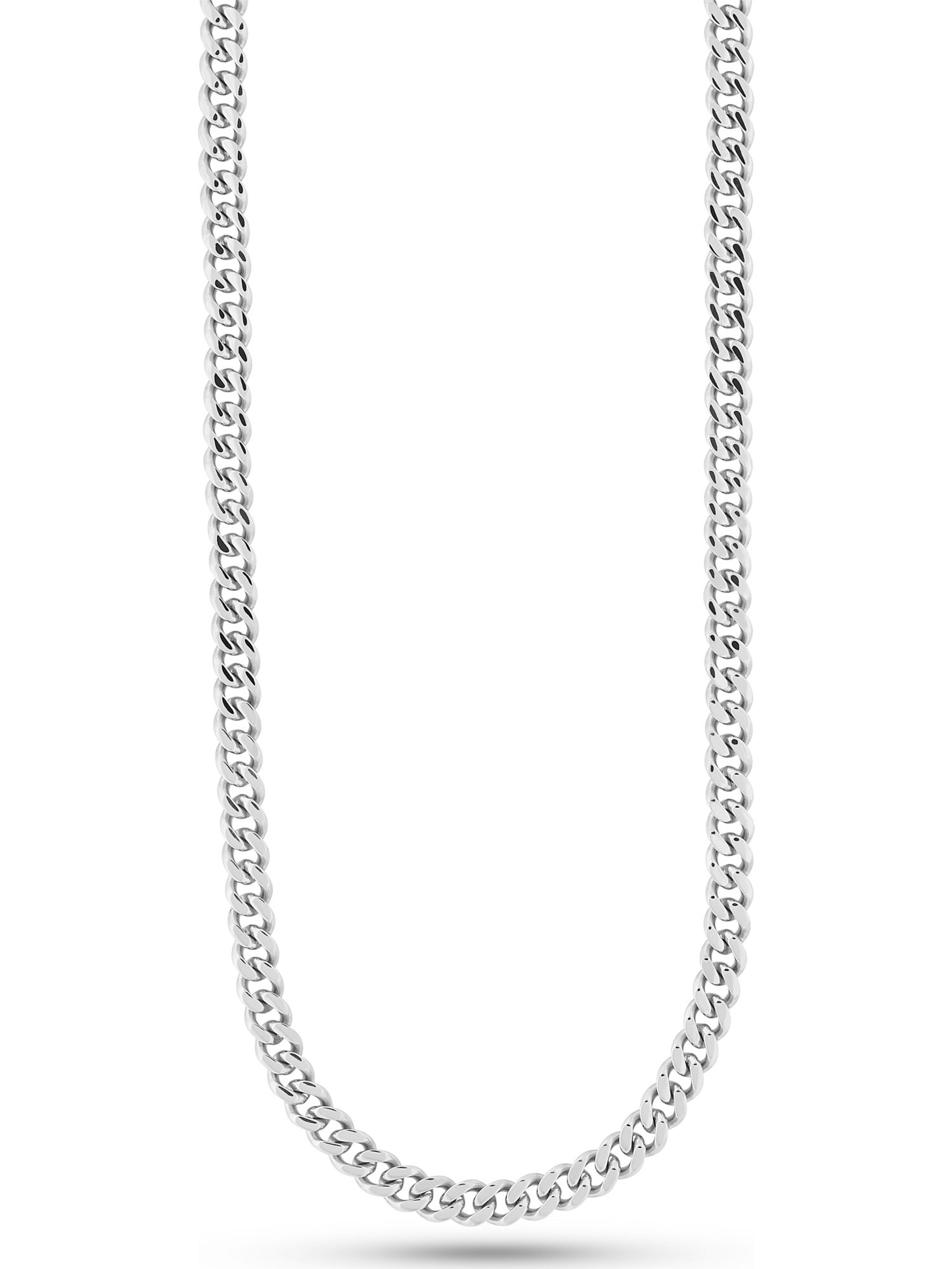 FAVS Necklace in Silver: front
