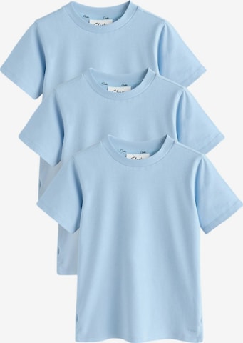 T-Shirt CLARKS en bleu : devant