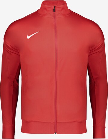 NIKE Athletic Jacket in Red: front