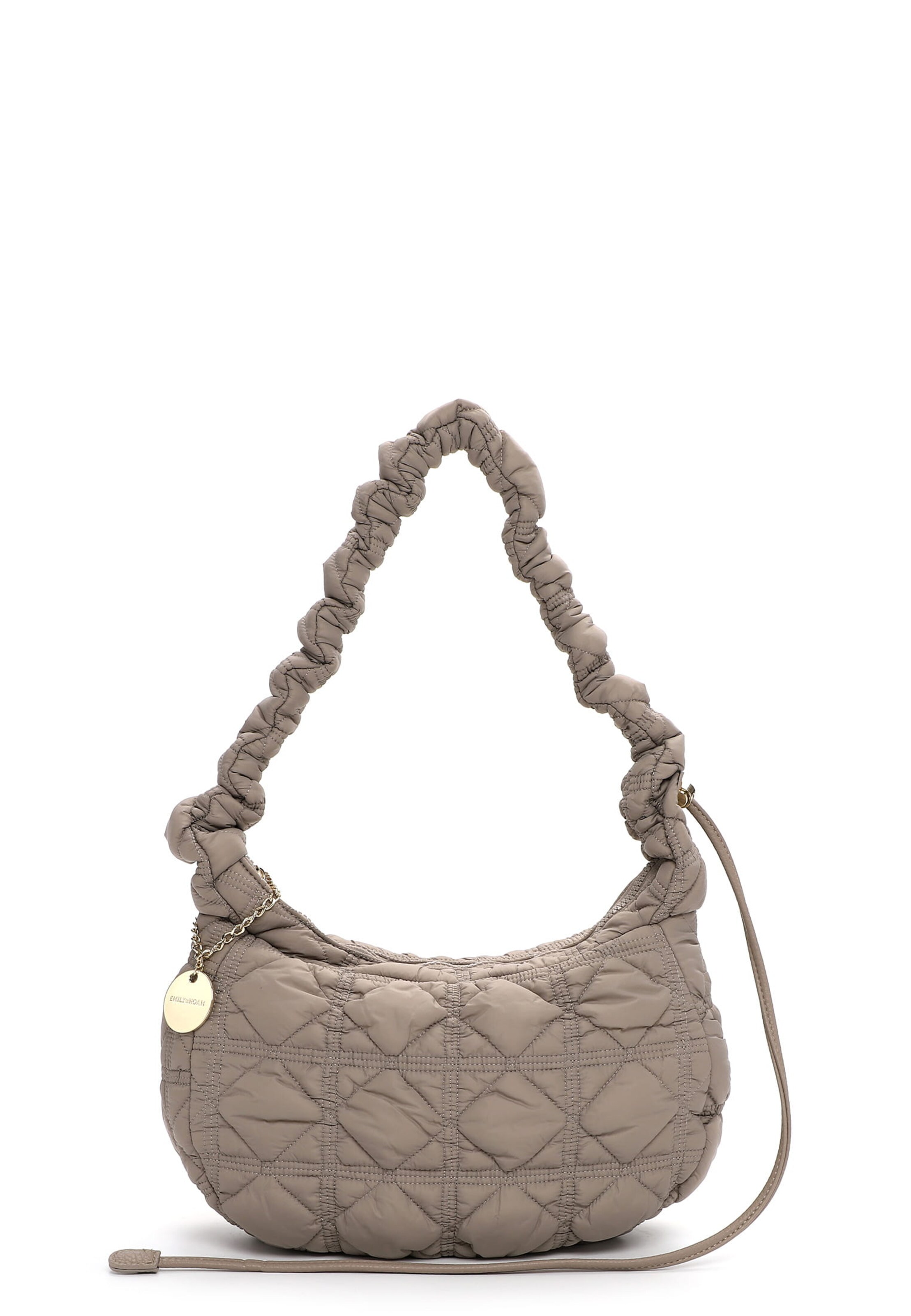 Emily & Noah Shoulder bag 'Hale' in Beige: front