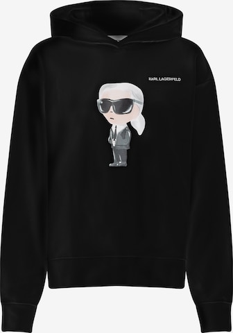 Felpa di Karl Lagerfeld in nero: frontale