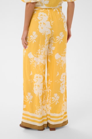 Loosefit Pantalon 'RashedaSZ' SAINT TROPEZ en jaune