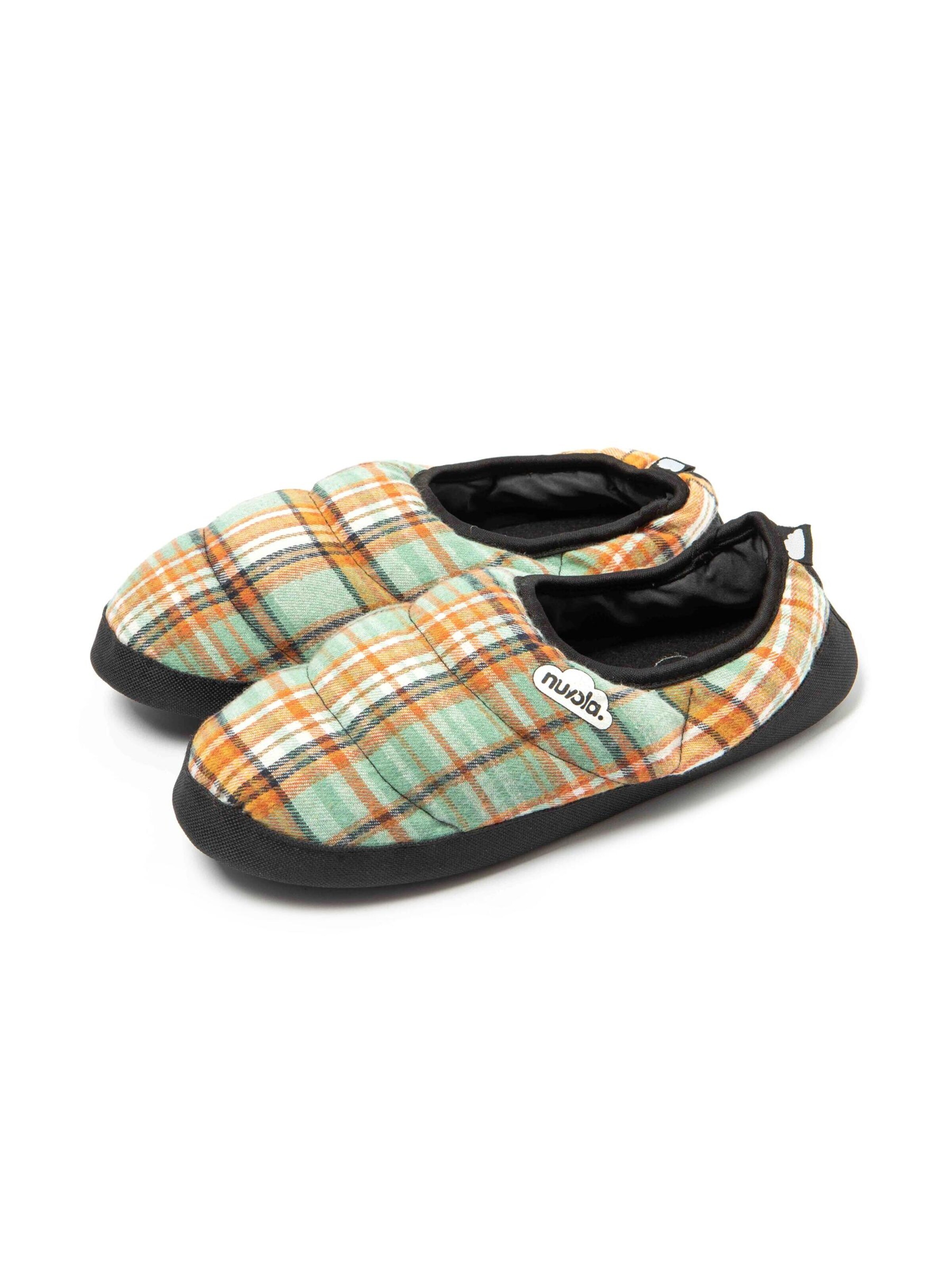 Nuvola. Slipper 'Classic Scotland' in Green