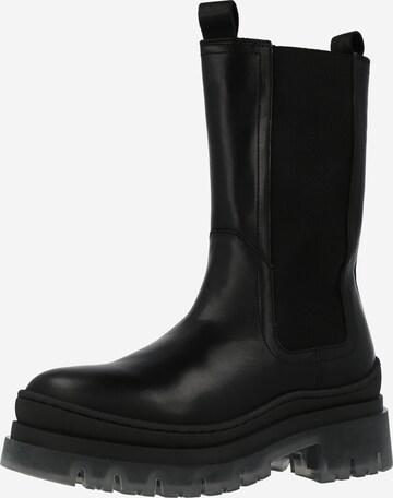 VERO MODA Chelsea boots 'Chunky' in Zwart: voorkant