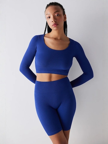 Body a camicia di Penti in blu: frontale