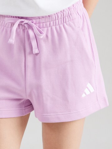 purpurinė ADIDAS SPORTSWEAR Standartinis Sportinės kelnės 'ALL SZN'