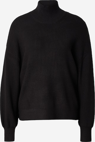 MOSS COPENHAGEN Sweater 'Magnea' in Black: front