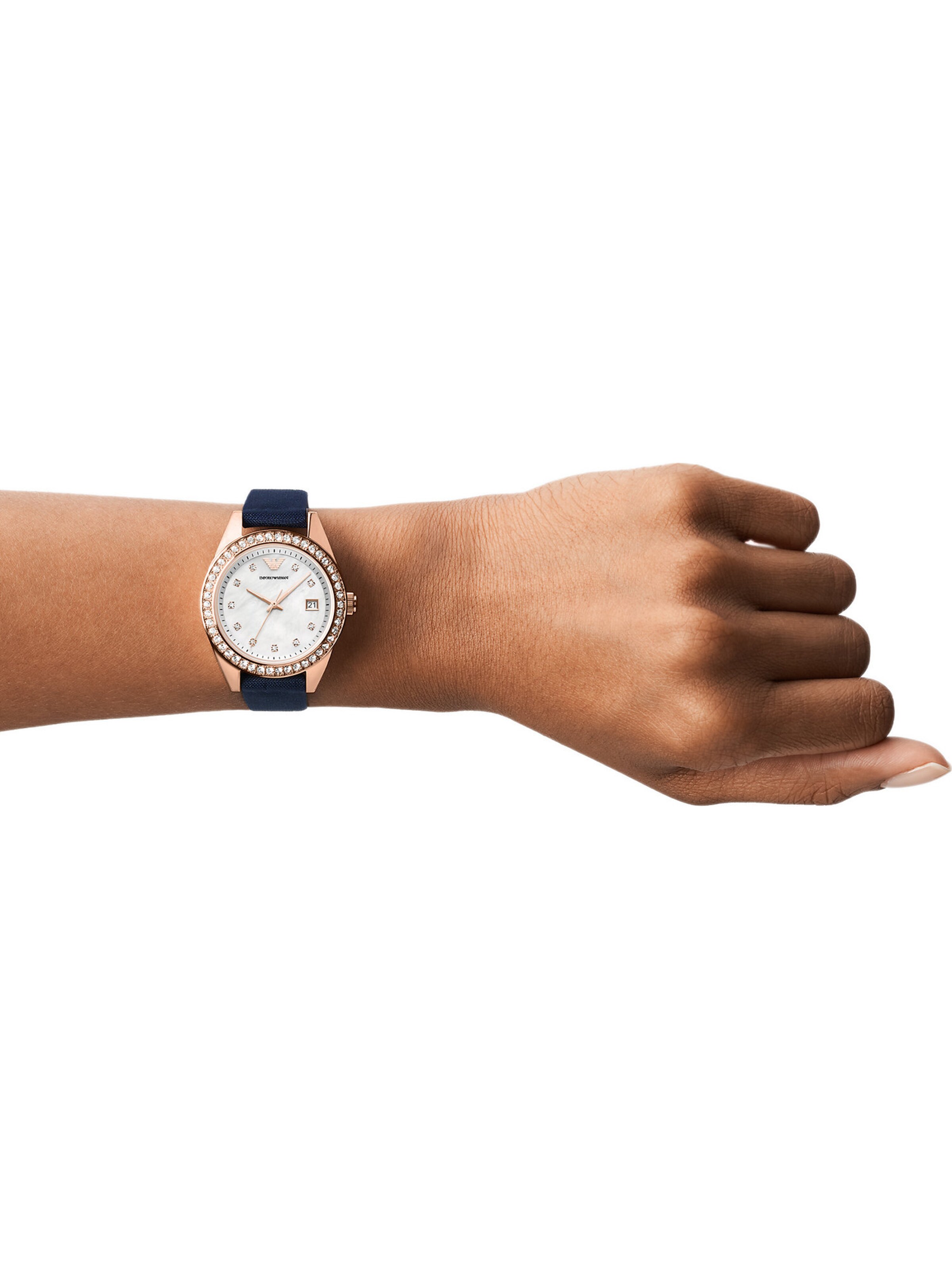 Emporio Armani Analoog horloge in Blauw