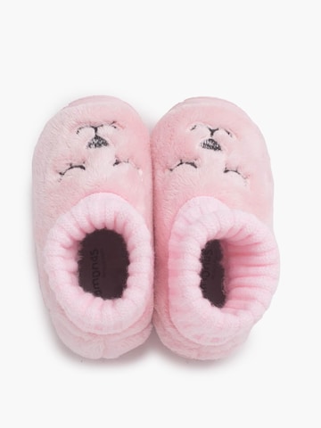 Pisamonas - Zapatillas de casa en rosa