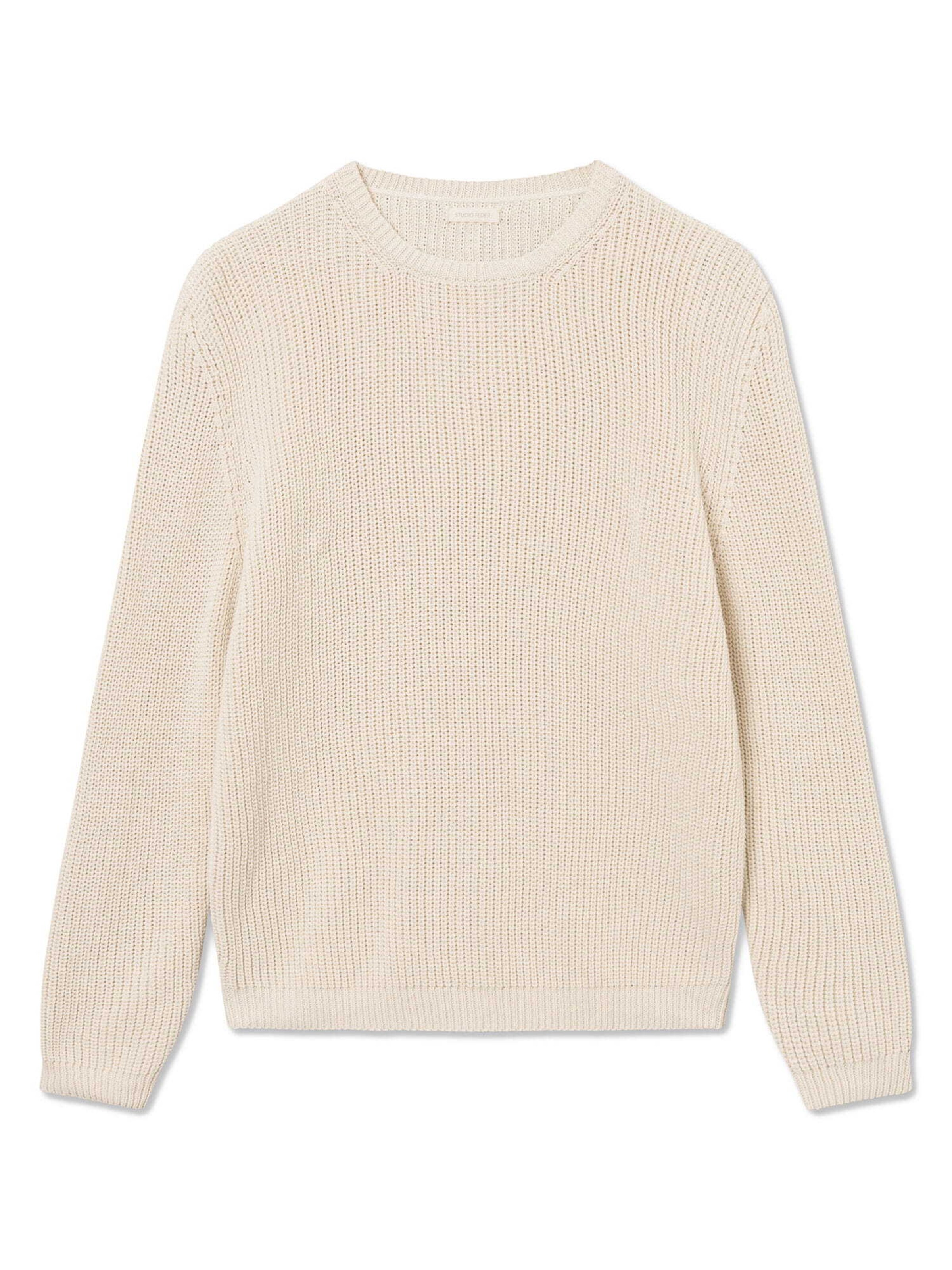 Pull-over STUDIO FEDER en beige : devant