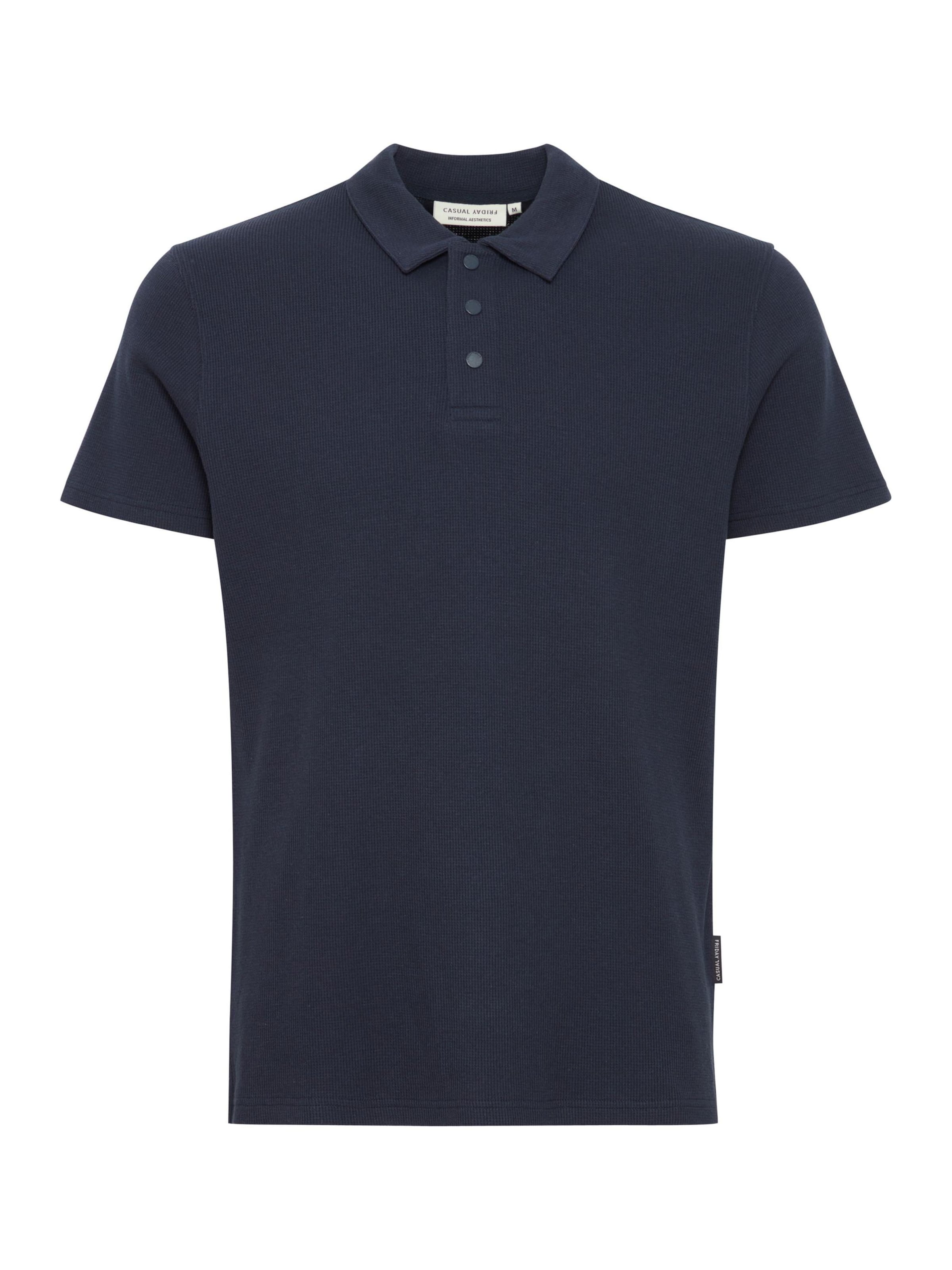 Casual Friday Shirt ' Tristan ' in Blau: Vorderseite
