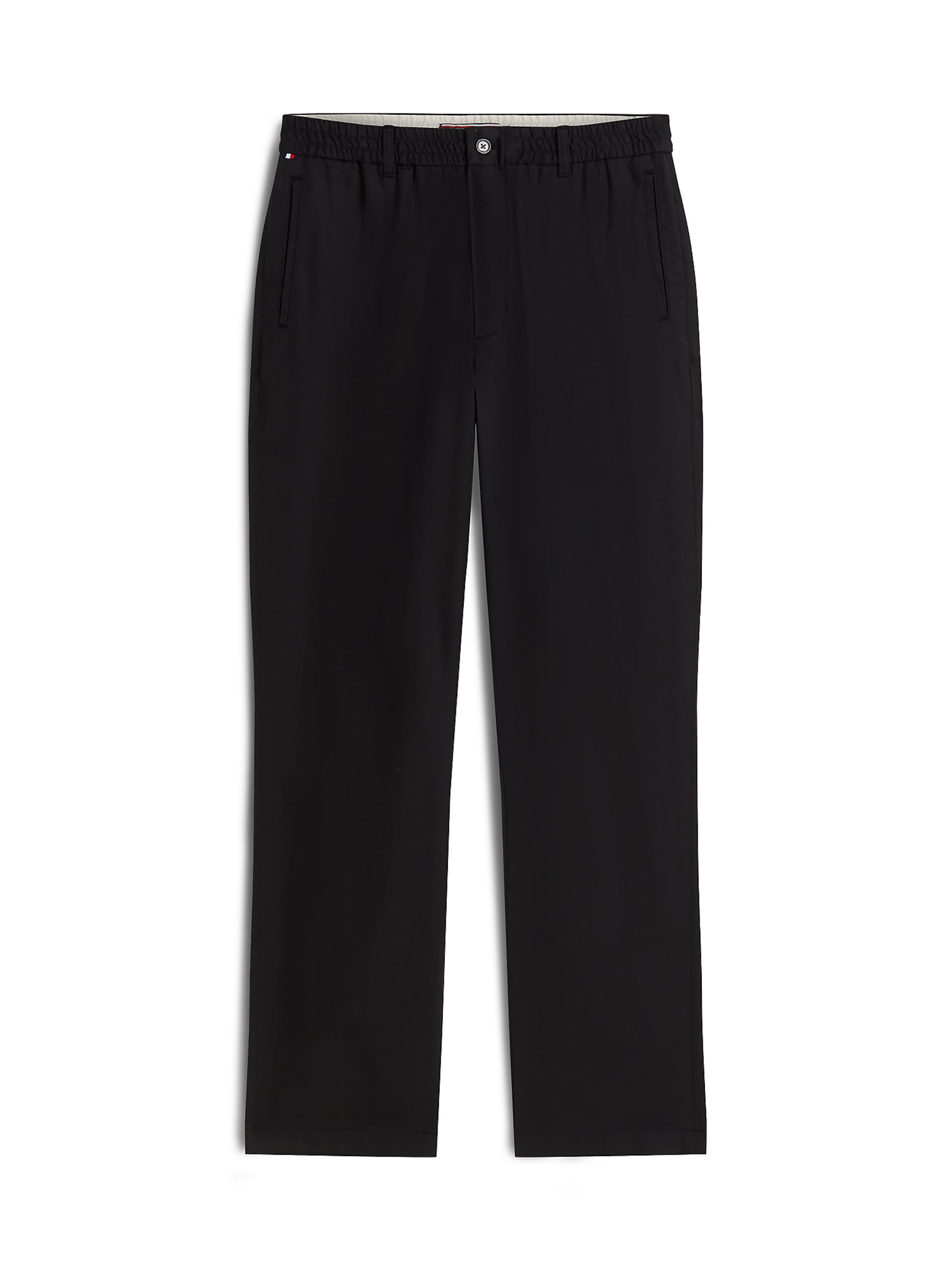 Pantalon 'Dover' TOMMY HILFIGER en noir : devant