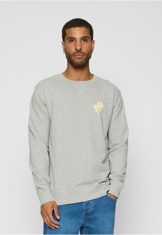 MT Men Sweatshirt 'Wasted Youth' in Grey: front