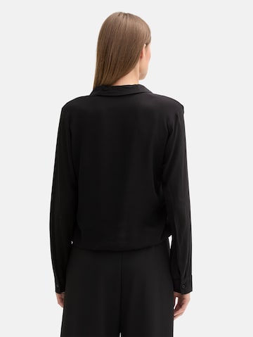 TOM TAILOR Blouse in Zwart