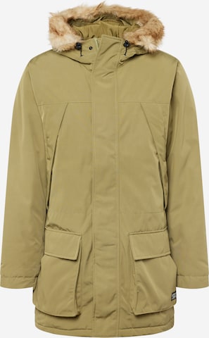 LEVI'S ® Winterparka 'Prescott Thrmr Lng Parka' in Groen: voorkant