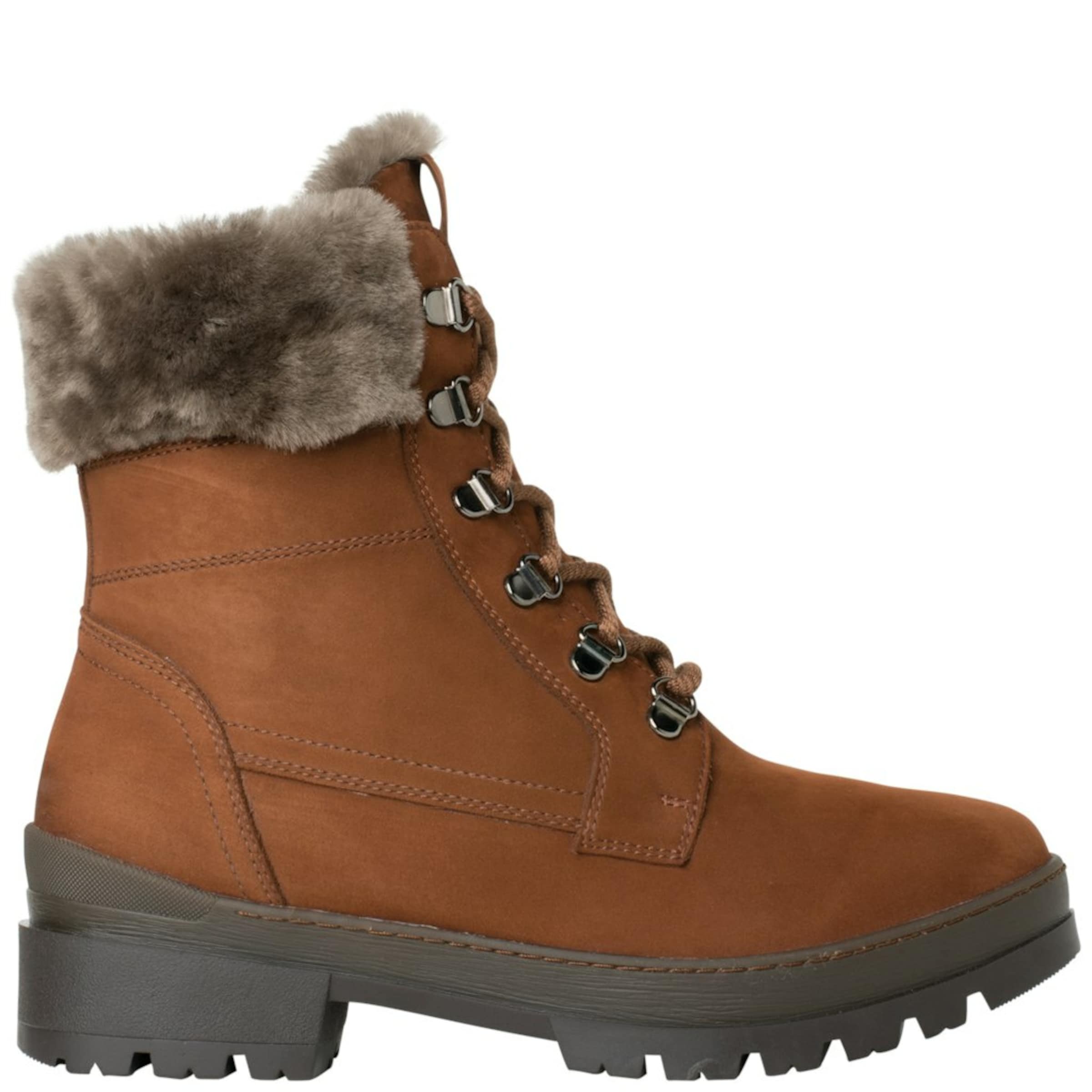 Ganter Schnürstiefel in Braun: Vorderseite