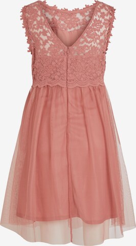 VILA Φόρεμα κοκτέιλ 'Connie' σε ροζ